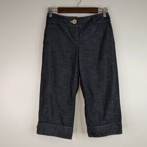 Ann Taylor LOFT Ann Fit Cuffed Capris Size 2